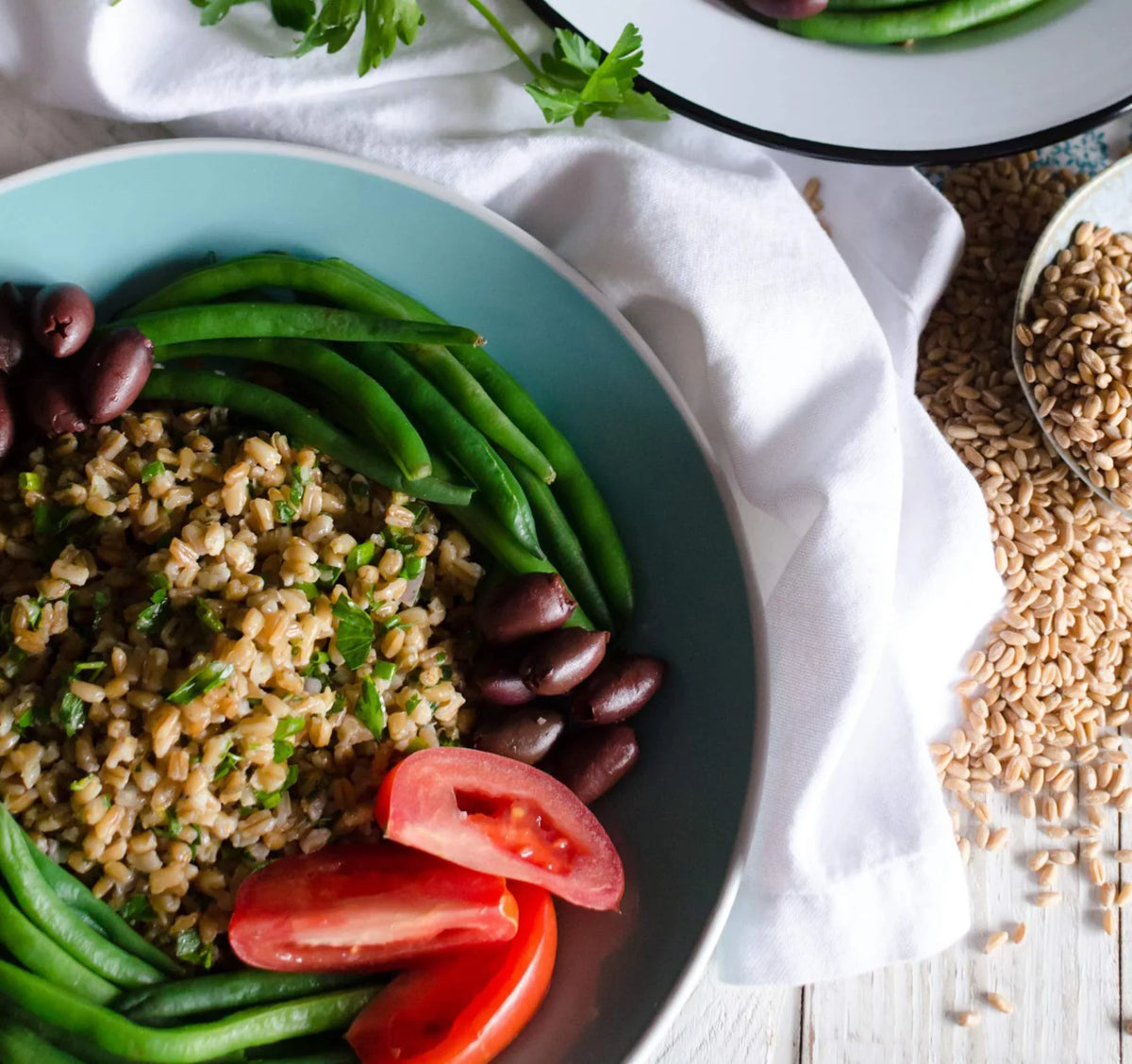 Ounce of Organic Grain, 4) 24 Bob's Red (Pack Farro Mill