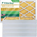 10x25x4 11 AC Pleated Filters MERV HVAC Filterbuy Furnace (5-Pack) Air