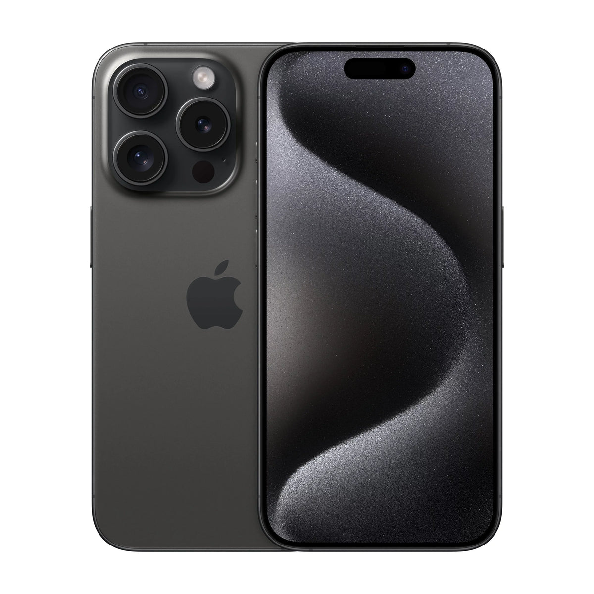 Straight 256GB, Black Prepaid Smartphone Apple - Pro, Talk 15 iPhone