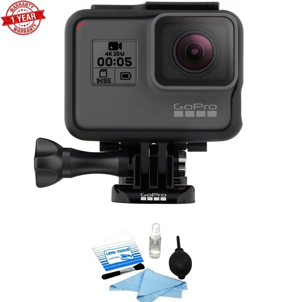 '+ Black Cleaning + Warranty Kit HERO5 GoPro