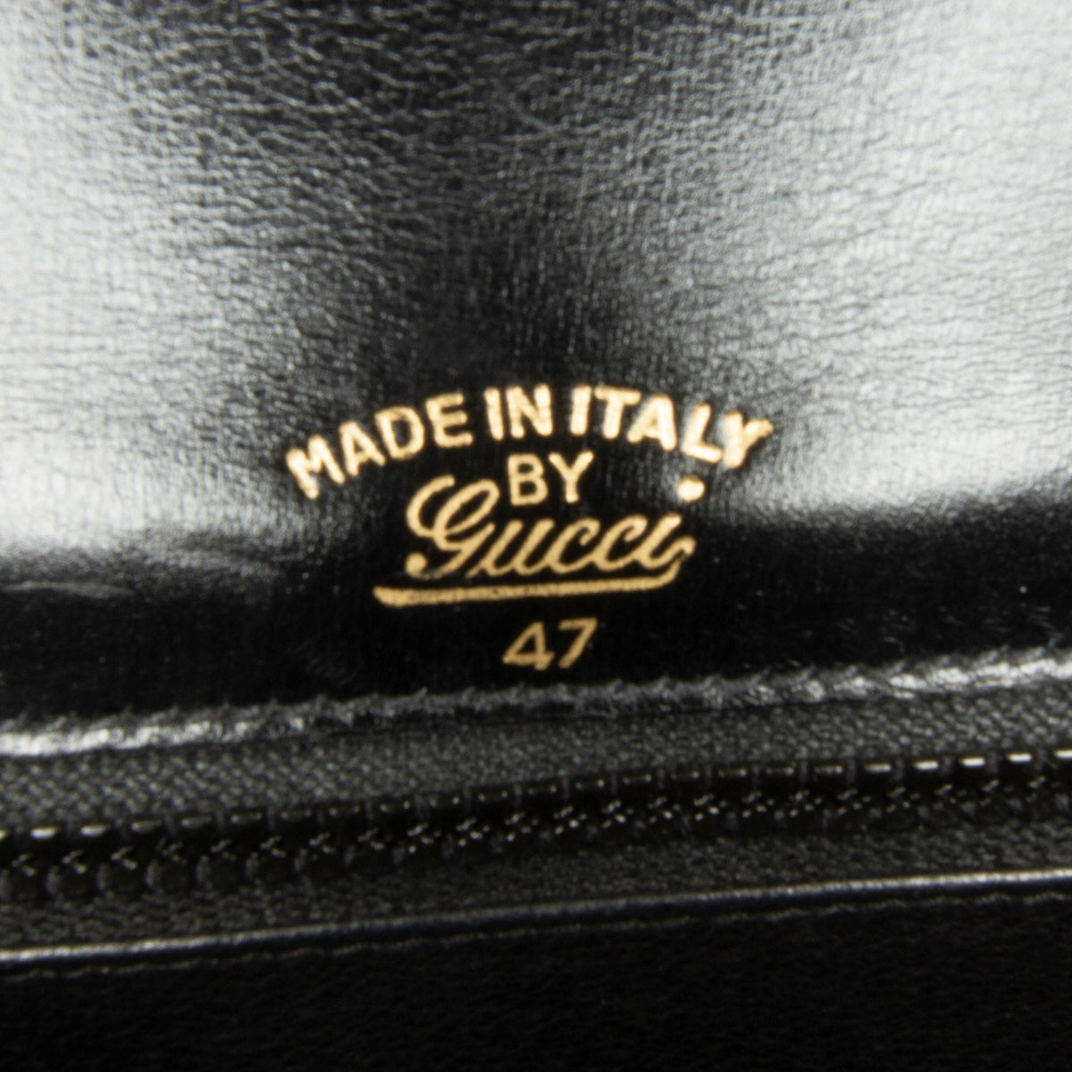 Handbag (Good) Unisex Black Bamboo Pre-Owned HandleBag Night Gucci Calf Authenticated Leather Top