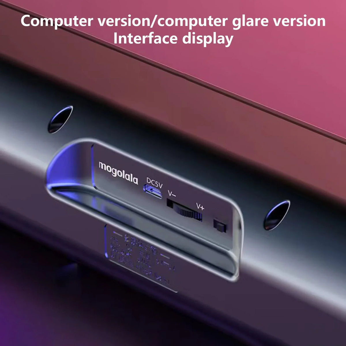 Dual Home Karaoke Desktop Sound Colorful Strip in Bar Speaker Long Tv Sound Wireless Adapter Subwoofer Clearance Sound High Ersazi Power Video Black Speaker Bluetooth