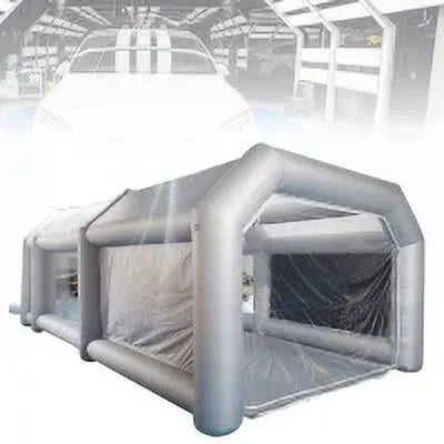 Booth Spray Inflatable Paint Air Portable Tent Car System MIDUO Mobile w/ Cabin Filter