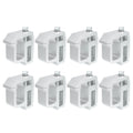 Truck Bed Clamps for Camper Clips Shell Tone Unique 1500 Silverado Fit 2500HD Mount Chevy Cap Bargains Pcs Silver 8