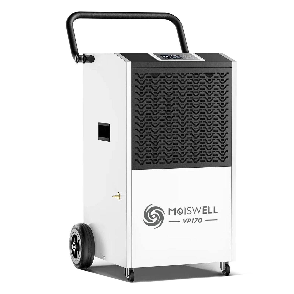 Defrost, Basements, up Site, Sq Drain with for Ft Dehumidifier Moiswell Pump 7,500 to - Auto and for Industrial Hose Spaces Damage Starting Unit Memory Water 170 Commercial - Ideal Large Pints