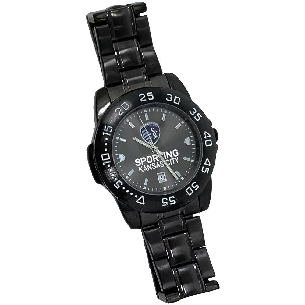 San Steel Men's Watch Jose Watch Time Sharks Black Fantom Game