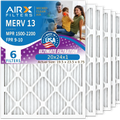 MERV 2200 AC 20x24x1 & HVAC 13 Filter Filters Comparable Premium MPR FILTERS Conditioner to by Air 1500 Filter - Made Pack Electrostatic USA CLEAN Furnace 20x24x1 6 AIR. 9 Pleated FPR WICKED AIRX Air