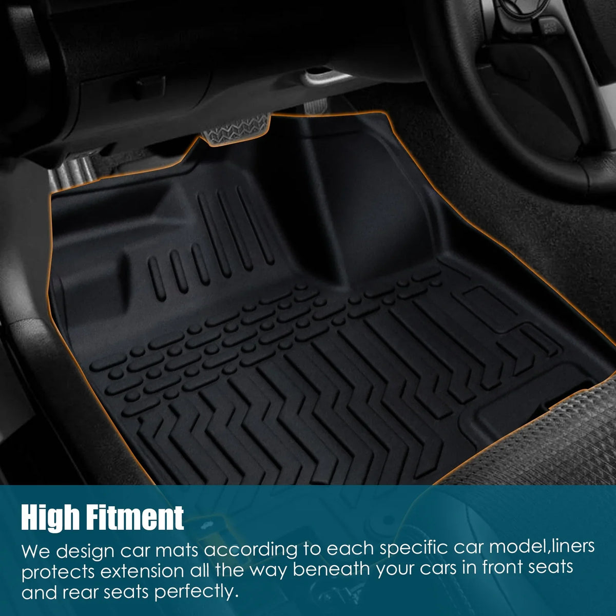 Telluride Floor Center Dazzduo Telluride Bucket Telluride Car moobody Console Mats,Bucket Floor 2020-2023 Floor Kia