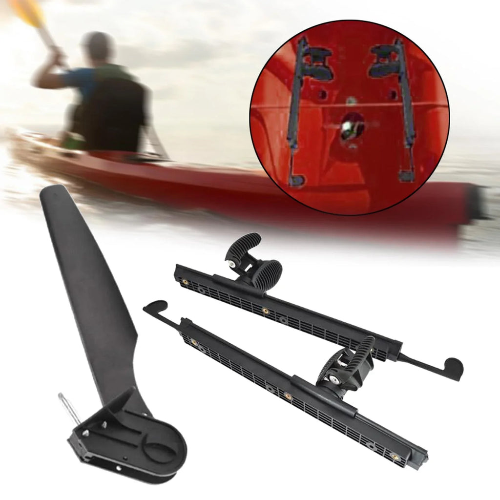 for Kayak with Kayak Fishing Tail Rudder Foot BAOSITY Watercraft Canoeing Brace Boat Pedals Accessories Pegs Foot Marine Boat Rudder