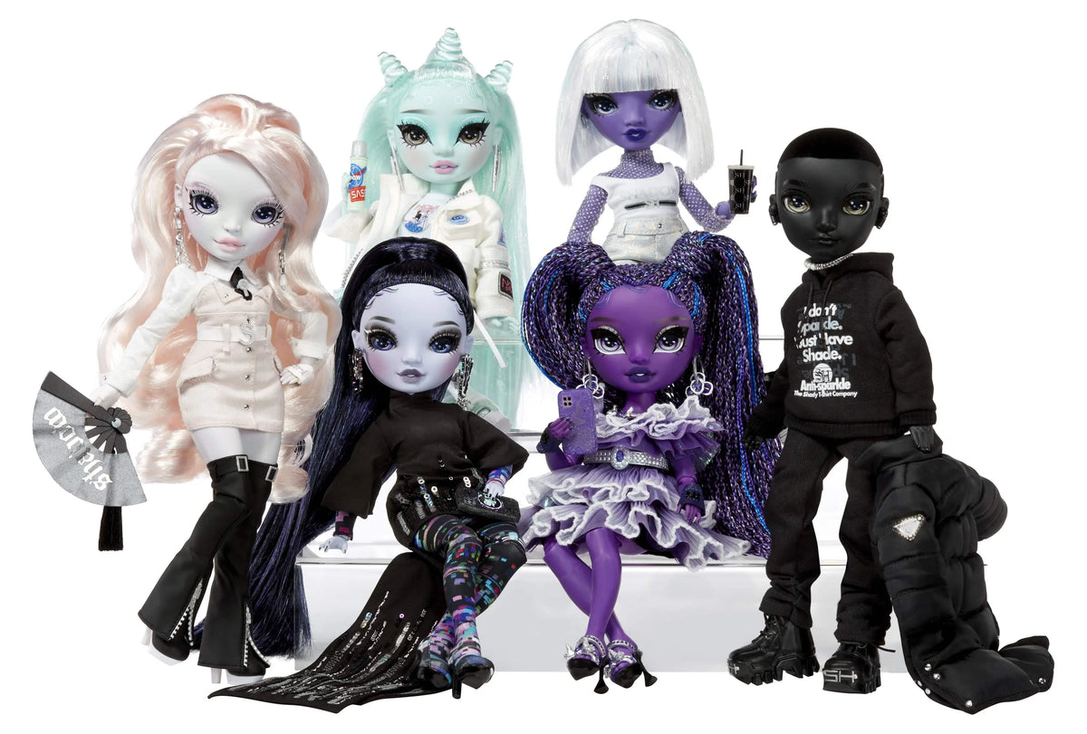 Shadow Reina & High 10+ & Rainbow Doll. Kids - Crowne Purple Outfit High Colorful Fashionable Collectors Fashion for Accessories. Great Glitch 4-12 Gift Old Years Play