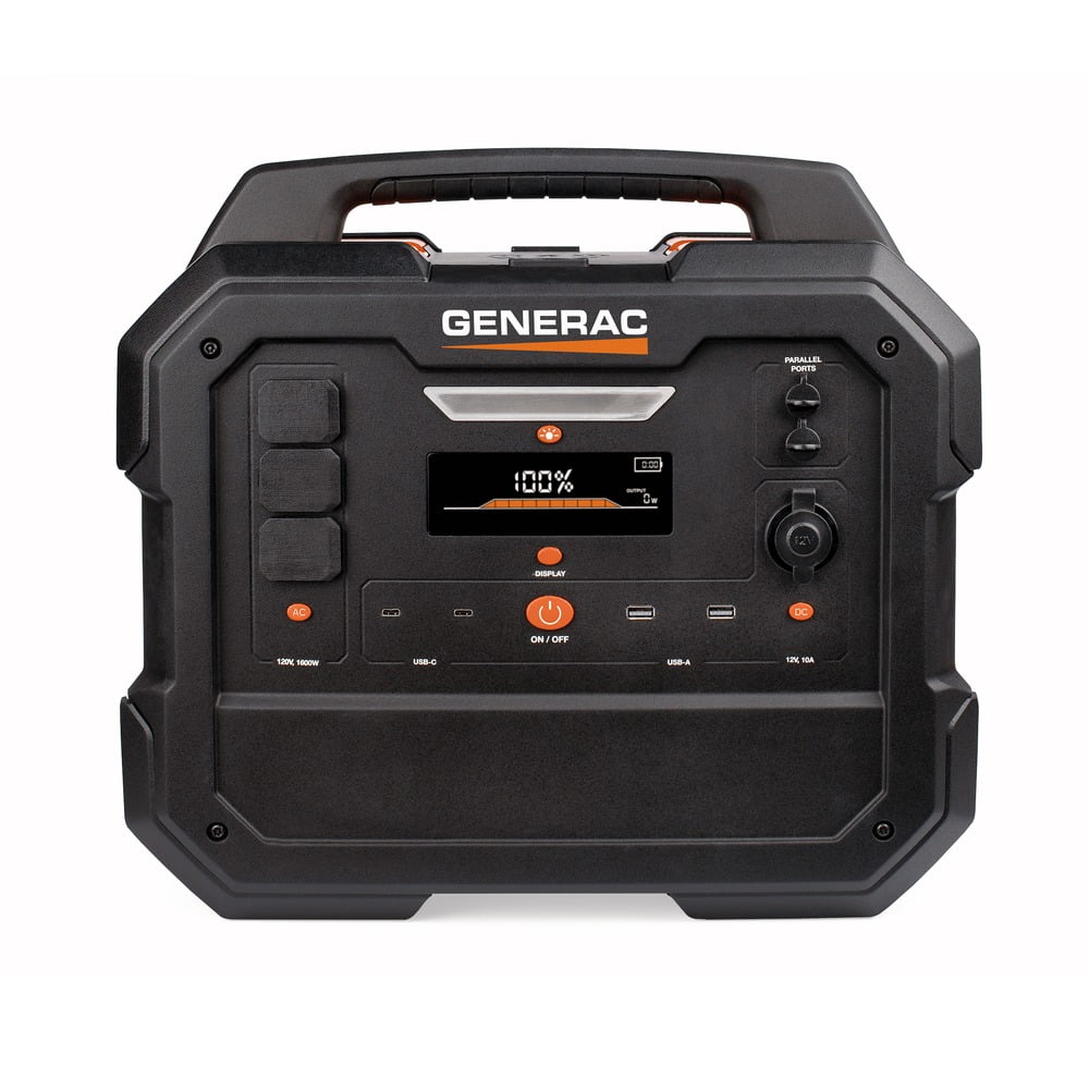 Powered 8026 Compatible Generator Power Panel Station 2106Wh Generac Charging Solar Portable - Battery 1600/3200W