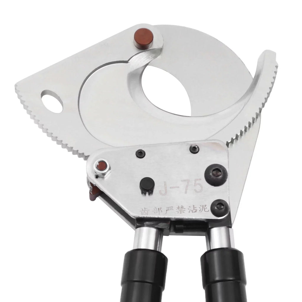 Heavy Cutter J75 Φ75mm Cutter Heavy Cable Ratchet Cable Cutter Cut Duty Cuting Cutter Cutter to Tool Wire Copper Ratchet Duty For Cut Φ75mm up Cable Cutting Aluminum, Ratcheting Ratchet