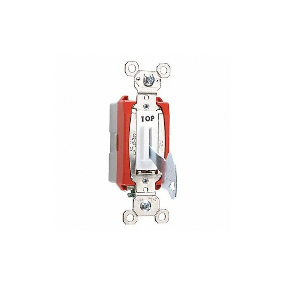 Legrand Switch,Wht,20A;Back;Side,SnglPole Wall PS20AC1WL