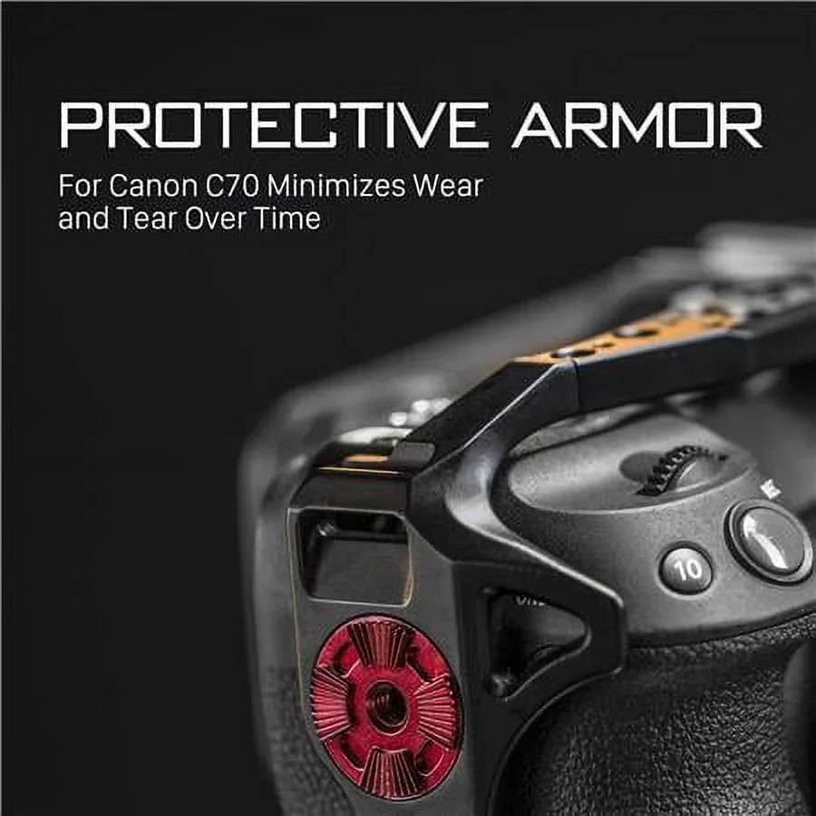C70, for Tiltaing Canon Black Lightweight Camera Cage Kit