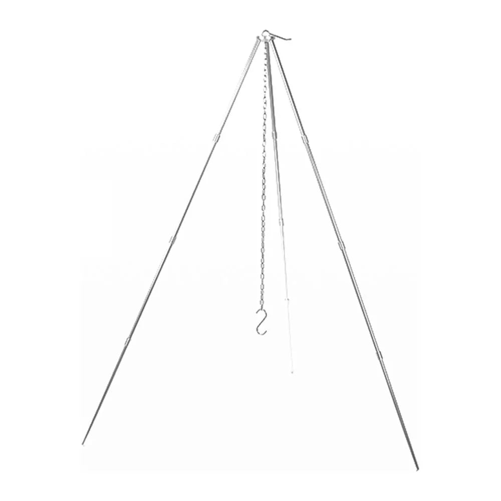 Pot Hung Arealer for Folding Aluminum Bracket Camping Stand Tripod BBQ Detachable Alloy Portable Rack Campfire Picnic Bonfire