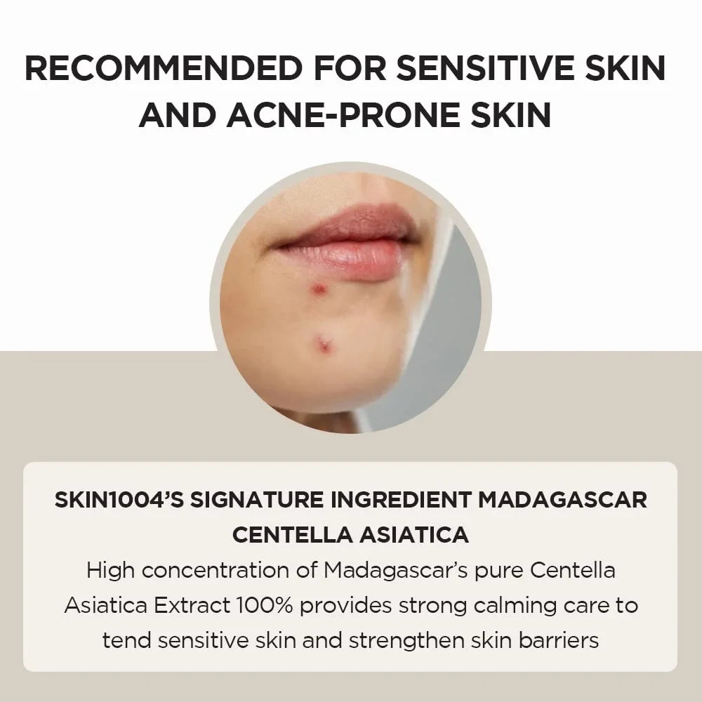 3.38 Serum Facial Asiatica fl.oz(100ml) Centella Ampoule SKIN1004 Madagascar