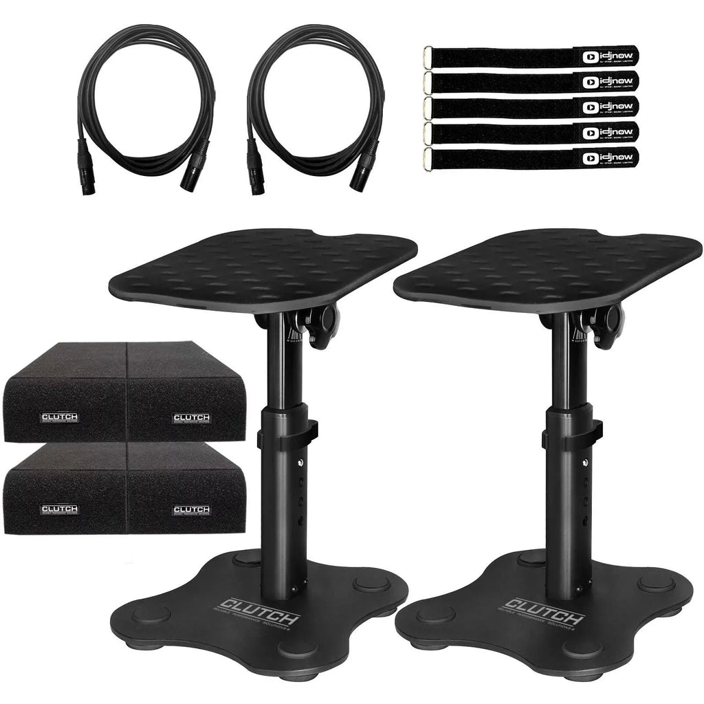 Clutch Isolator Studio Desktop Monitor Speaker CL-DMS250 Stands Studio Pads Monitor with