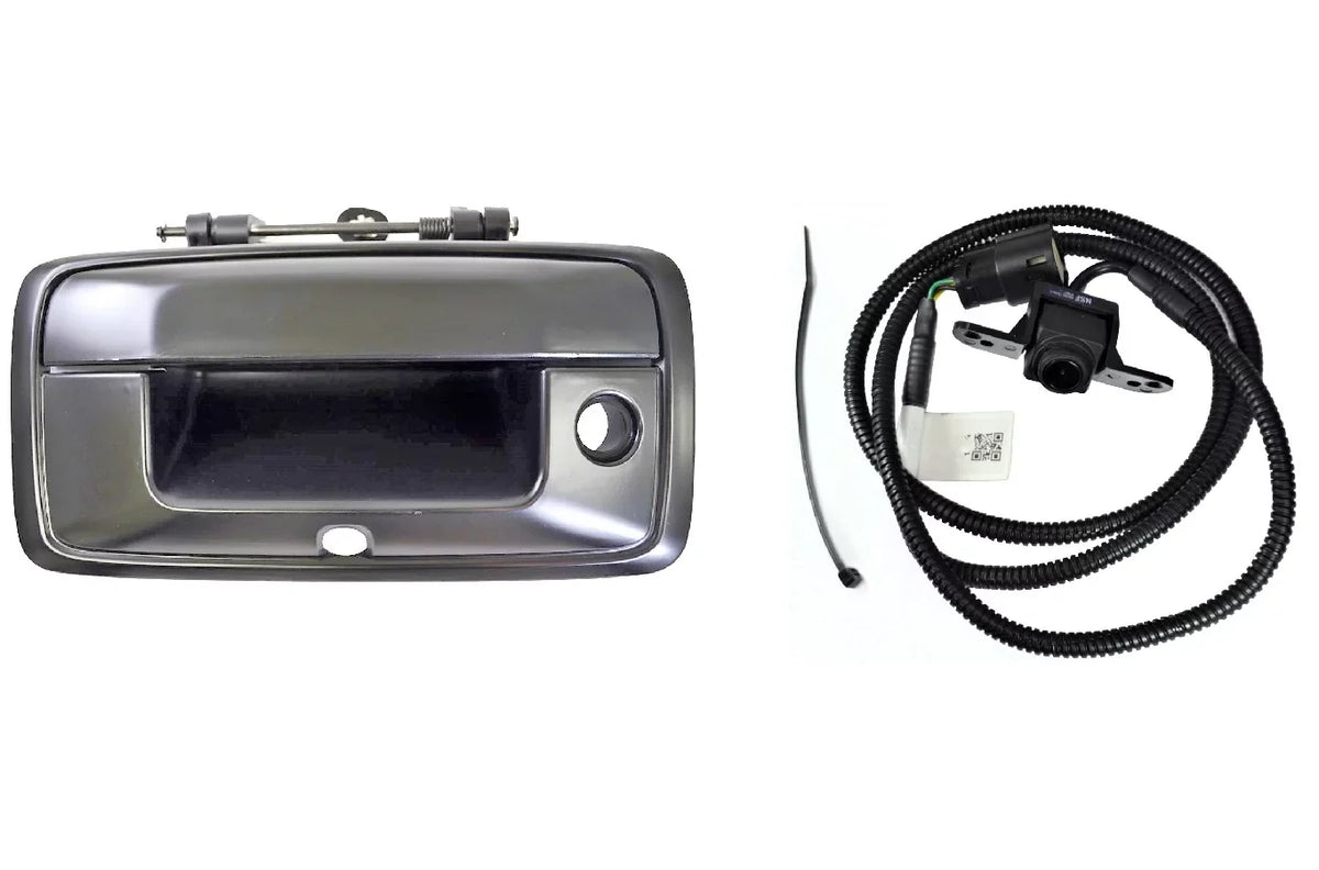 with Warehouse CHEVROLET Auto 2014-2015 select: Primed PT Handle SIERRA Fits Tailgate - Back Park GMC GM-3549P-BUC Up Camera - 2014-2015 Assist SILVERADO, Black