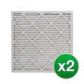 8 Air For Pack) FC200E1029 Honeywell Furnace MERV Filter Pleated REP (2 16x25x4