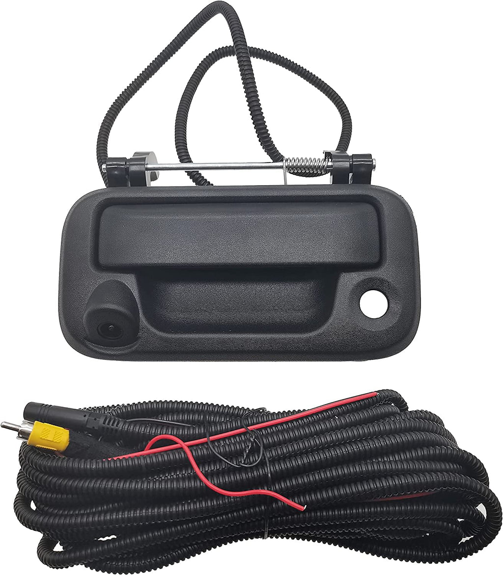 Compatible Camera, (Black) #8L3Z-9943400-AC, with F150, with Handle Tailgate F550 Ford F450, F350, F250, OE: