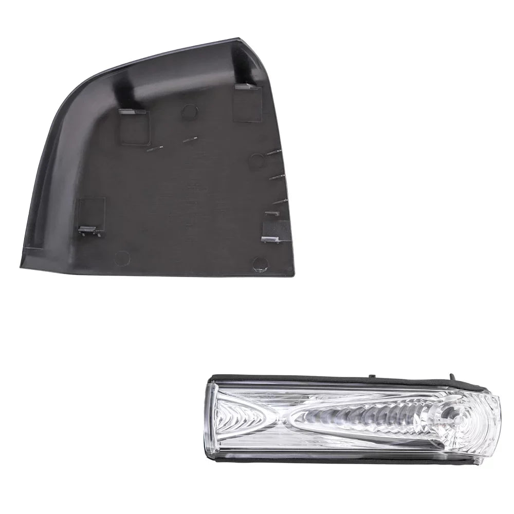 Driver To Paint Turn Door Light Aftermarket Gray Brock Compatible Set Signal Replacement And RAM SLT SLT/Tradesman Cover Promaster Match With 2015-2021 City Mirror Left