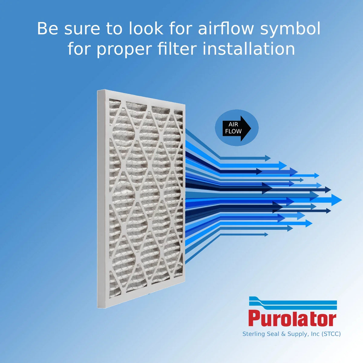 Surface 16x20x4, Pleated 8, Air (3 MERV Hi-E Extended Filter, Pack) Purolator 40 Mechanical
