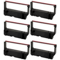 Compatible (STR011060) (6/PK) P.O.S. Ribbons Replacement PrinterDash MP-200 Black/Red Series/MP-235/MP-242/MP-292/MP-512/SP-200 Star-Micronics Series/SP-212/SP-242/SP-500/SP-2000 Printer for