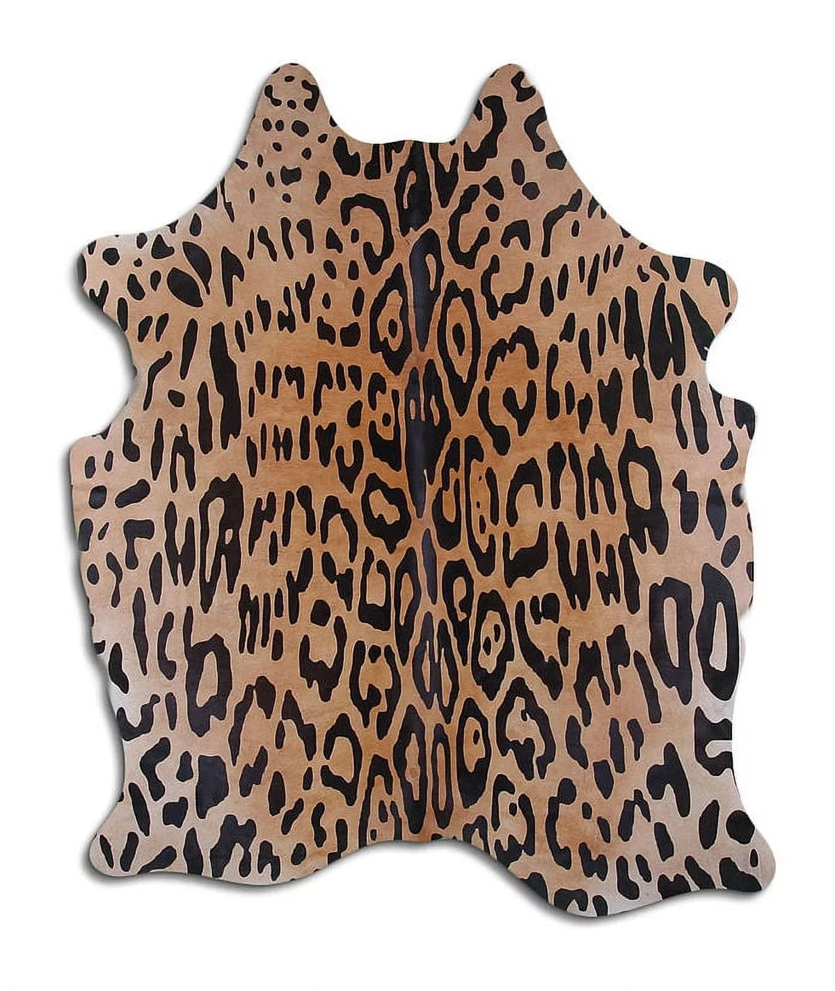 Emphatic for ON sale rugs AMAZON PRINTED JAGUAR rug BEIGE cowhide