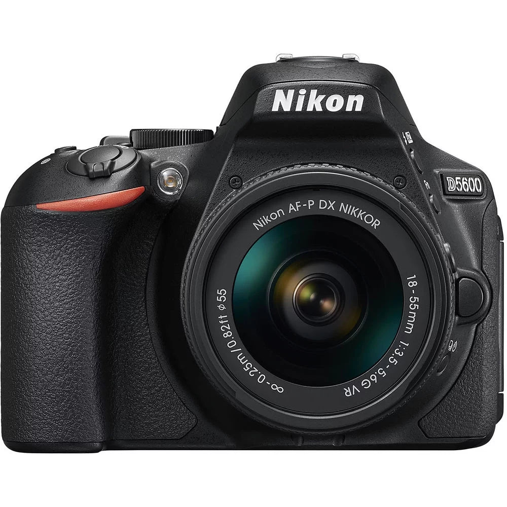 1yr Kit D5600 + + Warranty Nikon 64GB DSLR Canon Case UV + 18-55mm Camera - + VR