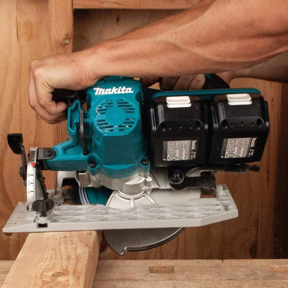 X2 XSH06PT Makita 7-1/4 Circular Kit Brushless Saw Cordless 36V Lithium-Ion 18V LXT 5.0Ah