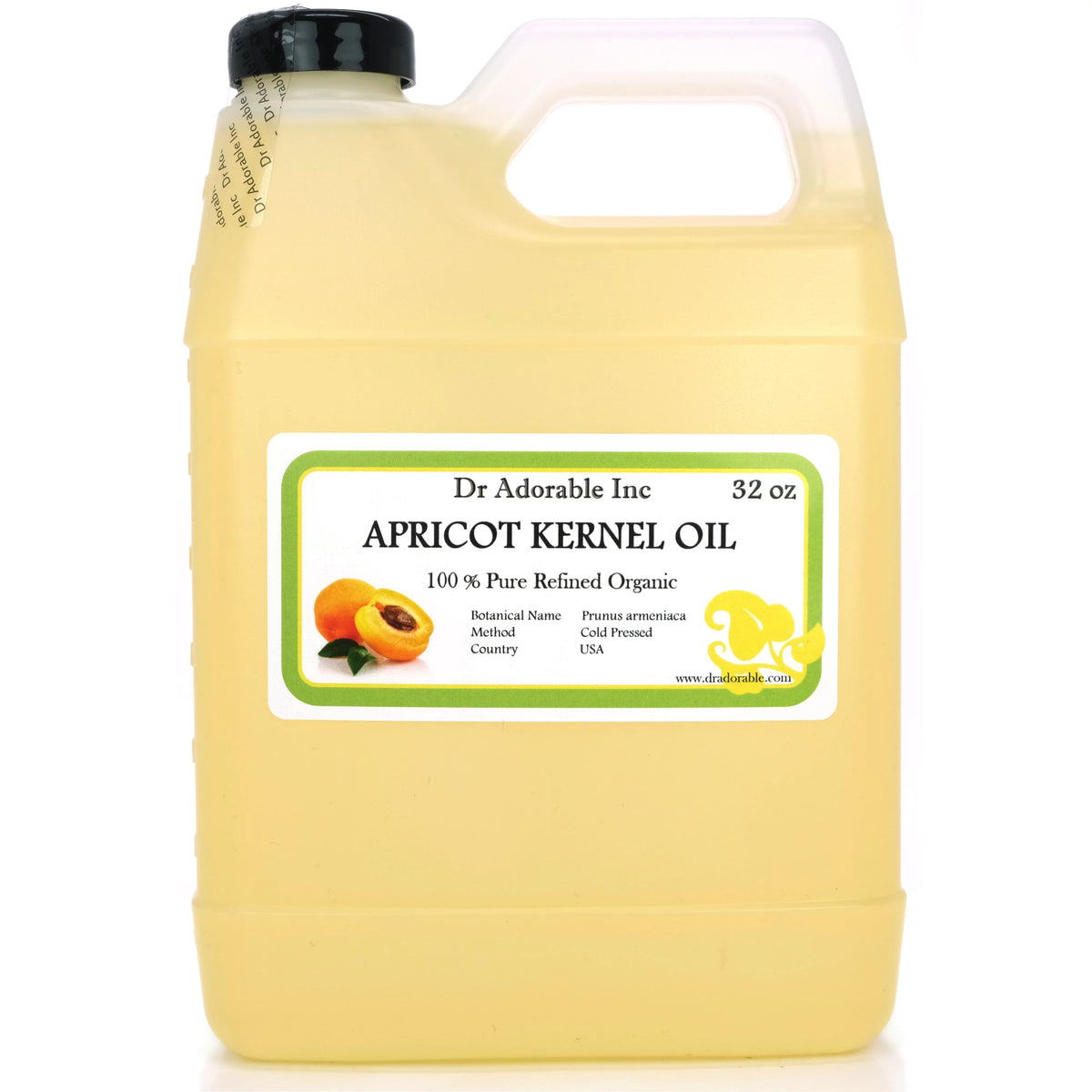 Cold Dr. Apricot - Pure Skin 100% 32 Aromatherapy and Care Kernel - - Adorable Therapy Hair Organic Pressed Massage oz Oil Natural
