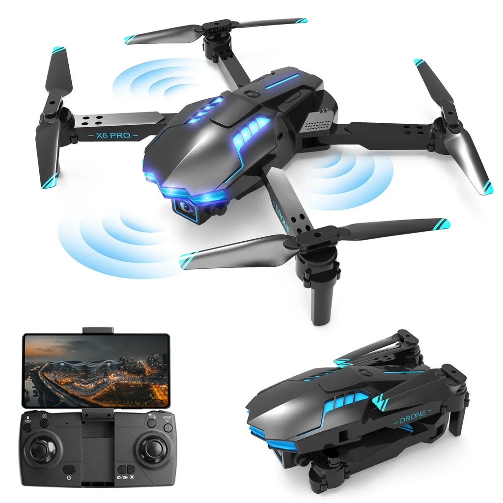 Track Mode Mini Kids Quadcopter Obstacle WiFi For One FPV Off Avoidance Airplane With RC Dual Headless Button Adults And Foldable RC HD StartSmart Camera 4K