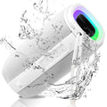 True Portable Speaker White Surround BLU Max Bluetooth Speakers Pairing, X808 UrbanX - Speaker, Punchy HD Wireless with 360° Sound IPX5 for Bass, C5 BT5.3, Waterproof