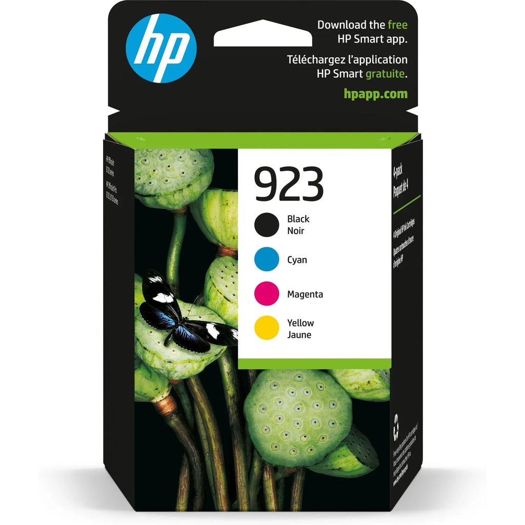 923 Cartridge CMYK Original Ink 4-Pack HP