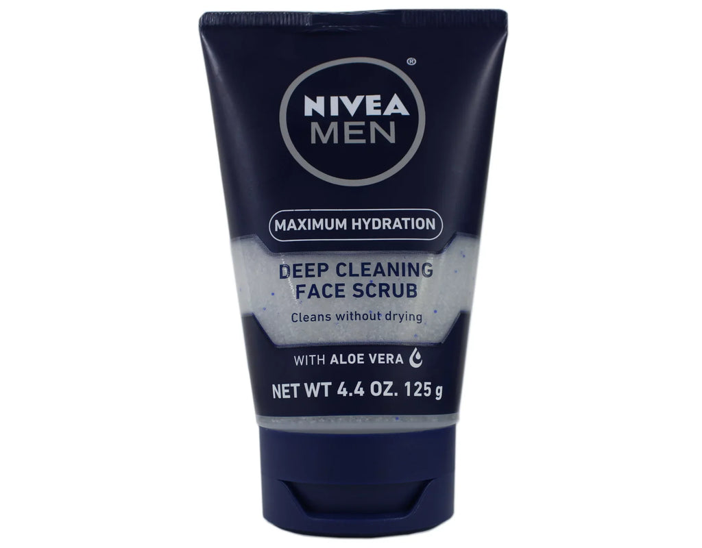4.4 Deep For Men Nivea Original, 4-Pack Oz, Scrub Face Cleaning