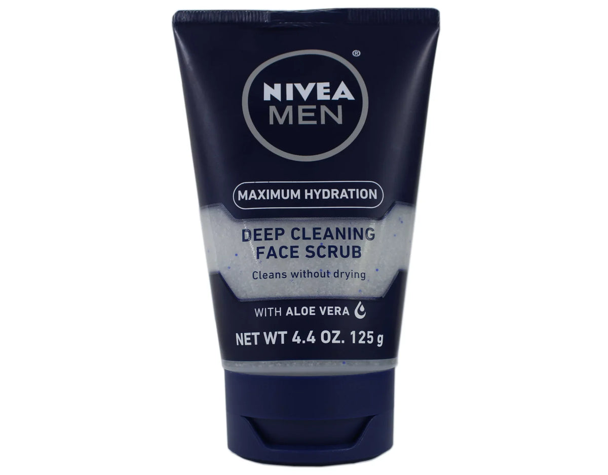 4.4 Deep For Men Nivea Original, 4-Pack Oz, Scrub Face Cleaning