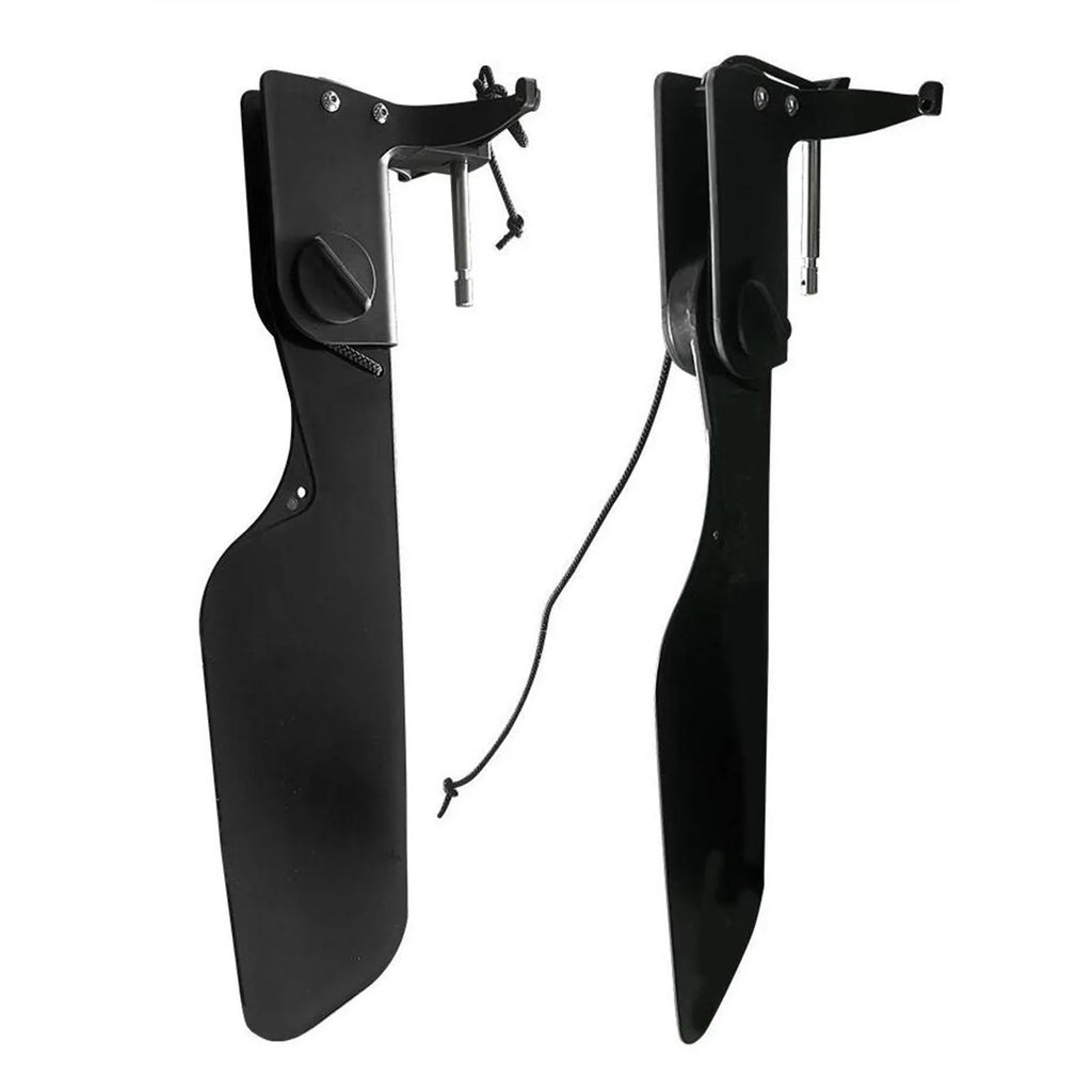 Tnarru Boating Rudder Fishing Kayak Rudder Fishing Canoeing Rudder Boats Accessory for Canoe Boat Supplies, Watercraft Universal,