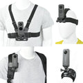 Strap Action Head Kit Backpack X3/ Strap Accessory Mount Mount for Chest One Insta360 Camera Wrist Mount