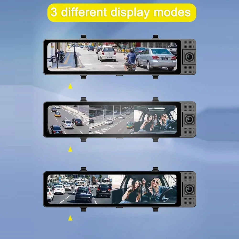 Camera, Mirror Camcorder, Wide Angle Car Rearview Dcenta Recorder, Recorder Auto Dashcam Clear Safety