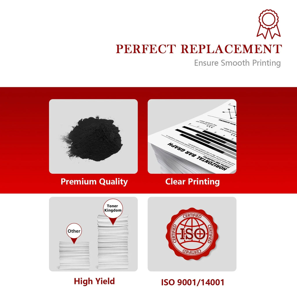 DR-820 2x Cartridge Toner Printers, | Kingdom MFC-L5900DW Replacement HL-L6200DWT with Toner HL-L6200DW black, MFC-L5800DW + Toner&Drum TN-850 [4x by DCP-L5500DN Use MFC-L5900DW Sold Drum]Compatible
