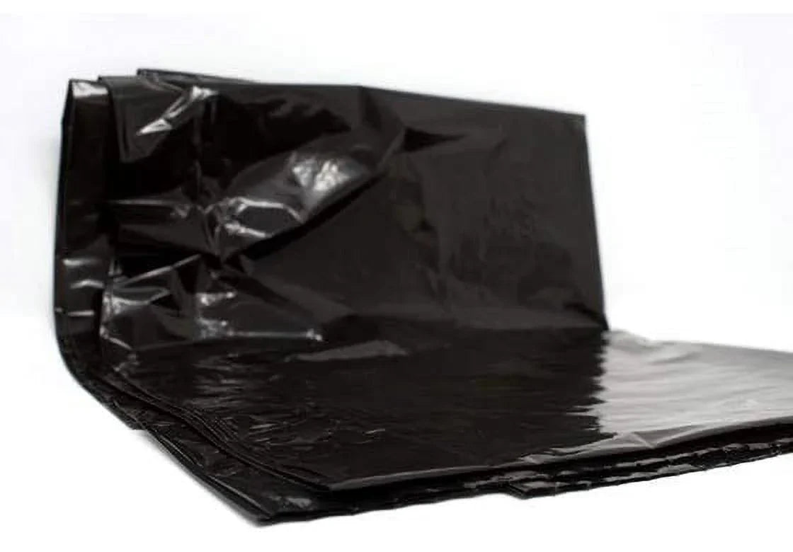 on a 36"H NAHANCO Black weight 500/ROLL super roll, , - garment Plastic bags