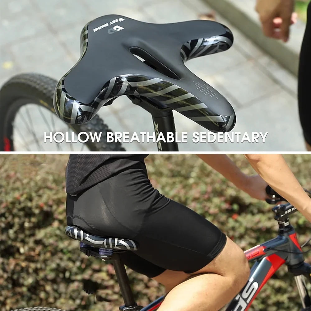 Women Seat Bike Cushion Men Saddle Pad Waterproof Waterproof Saddle WEST MTB Saddle WEST Women BIKING Wide Saddle,Bike Road Men