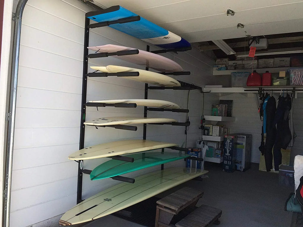 Cor | Mount Included Boards Duty | Free Hook Wall Paddle 2 Surf SUP Heavy | Surfboard Paddle | Board | Double Rack