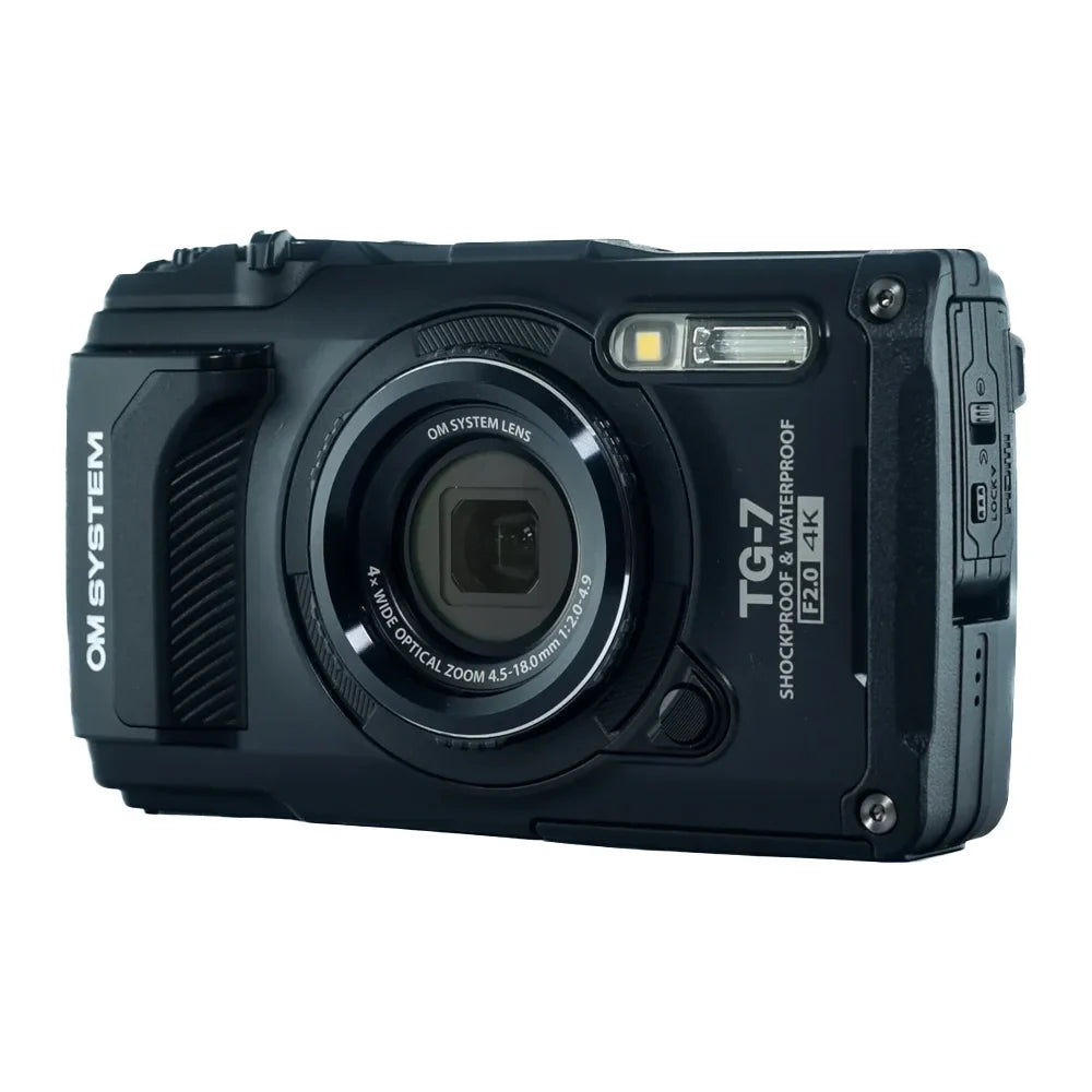 Digital Olympus Tough SYSTEM OM TG-7 V110030BU000 Camera (Black)