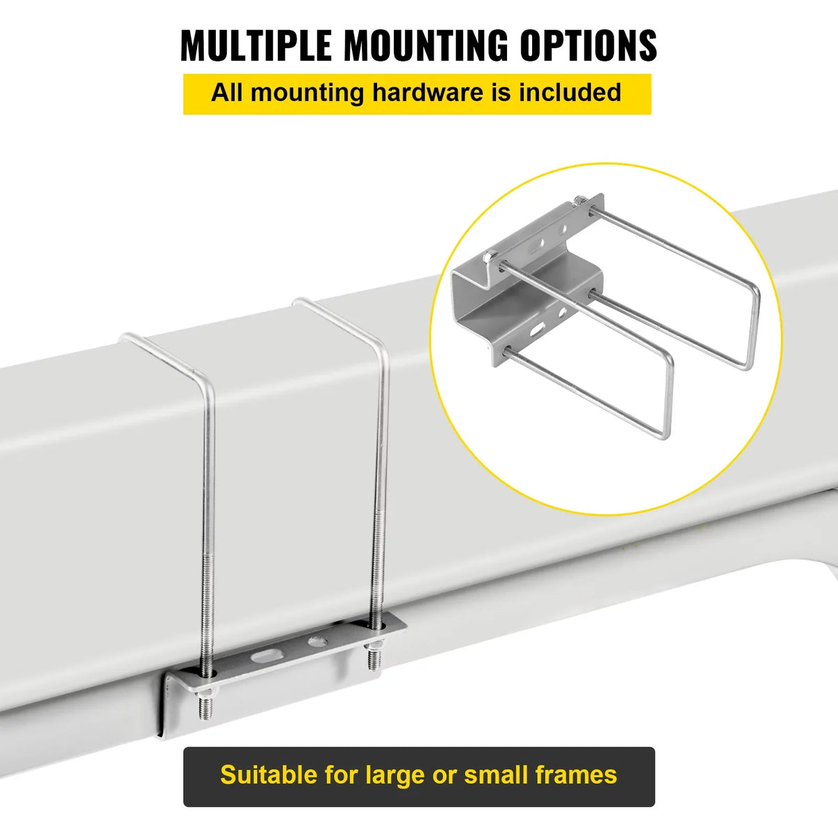 Fishing Trailer 60", Boat, Trailer Tube Accessories BENTISM Boat Ski Covers, with Post Mounting Trailer PVC Galvanized Included, Boat or Guide Guide-on, ons, Steel Sailboat Pair One Complete for