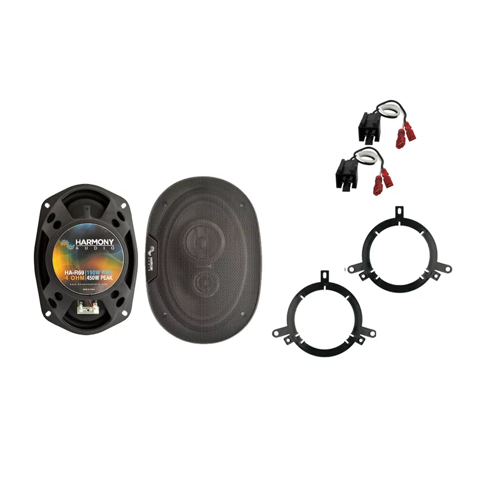 New Speakers Chrysler 300M 1999-2004 Replacement HA-R69 Harmony Rear Fits Deck