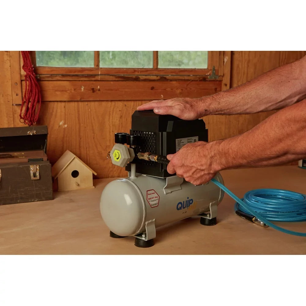 Compressor Gallon Hotdog 1/3 2 Quipall HP 2-.33 Oil-Free Air