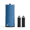 Huiop Water Filter,2.25 WaterWater Countertop Spirastell Steel Stainless Filter Steel Filter