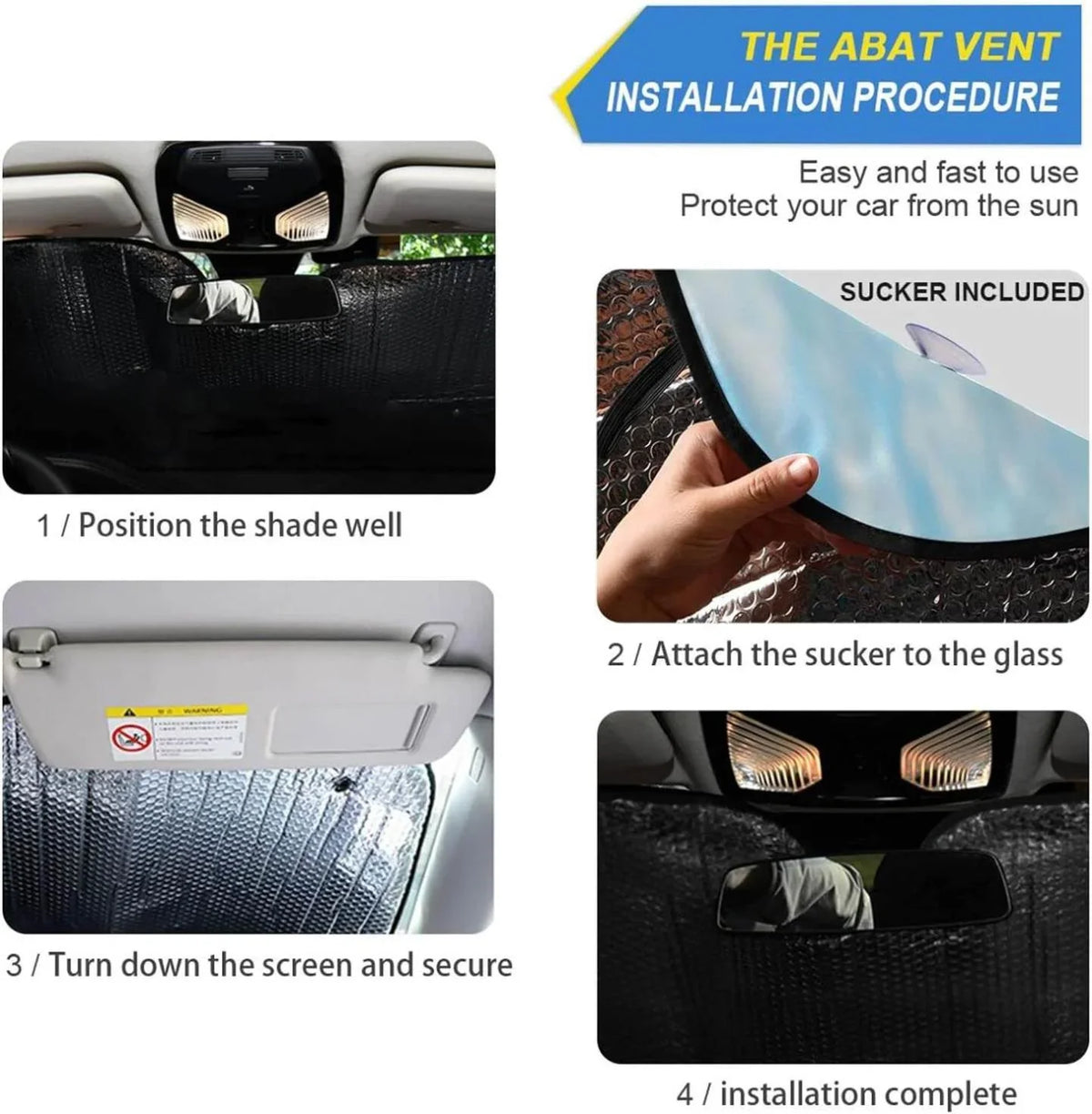Windshield Protector Bestwell Blocks Visor Tropical Sun Car Sunshade Accessories to and Beach Protect UV for Rays Shade,oldable Cars,SUVs,Trucks-55×27.6in