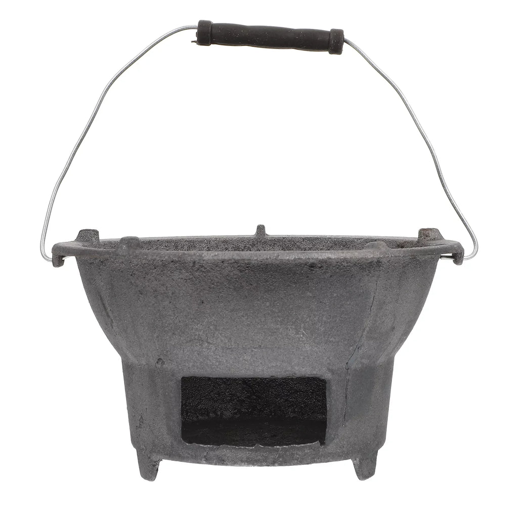 Cast Stove Barbecue Outdoor Charcoal Barbecue BBQ Camping Stove Tool Iron